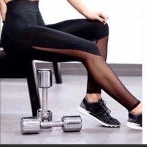 ‼️5/$25 High Waisted Sheer Leggings